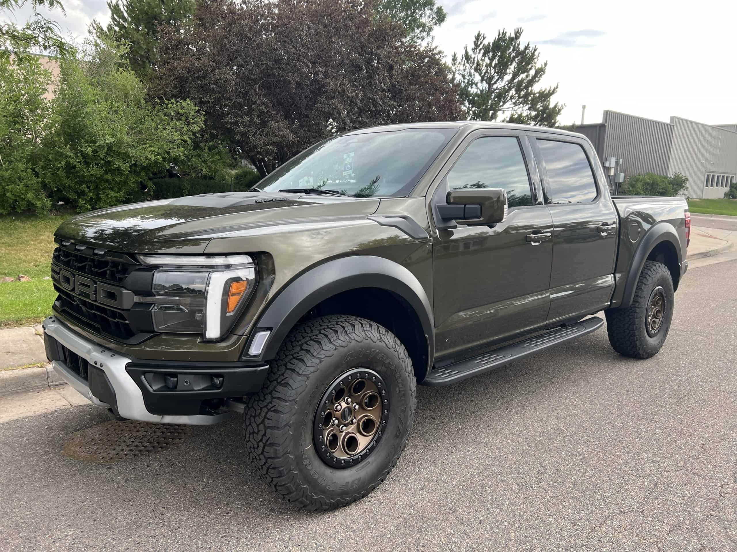 Ford Raptor powder coated off-road build by ColorWerks Denver